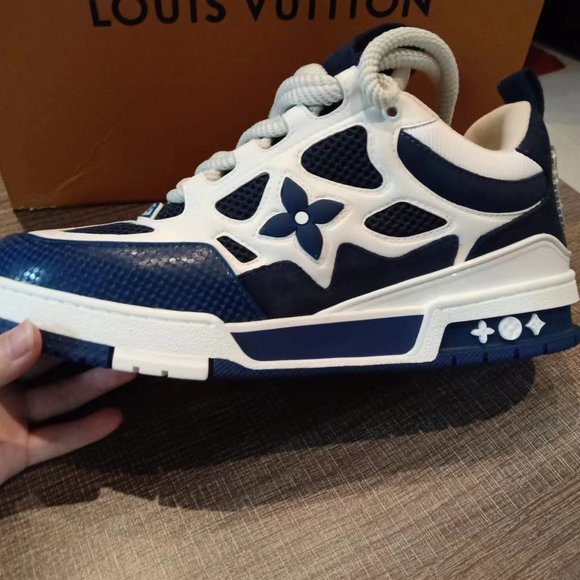 Louis Vuitton LV Blue Athletic Platform Shoes